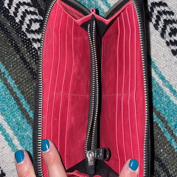 DIESAL BLACK LEATHER WALLET - Picture 3 of 3